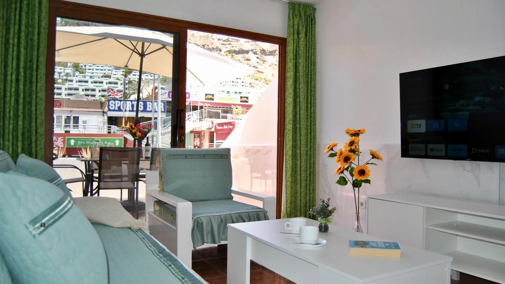 Montecarlo 35 And 45 First Row With Air Conditioning&Wi-Fi And Sound Insulation Puerto Rico  Apartment Puerto Rico (Gran Canaria)